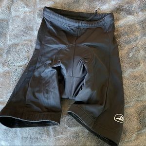 Performance athletic bike padded shorts